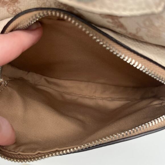 Coach Cream and Brown Backpack - Picture 14 of 14